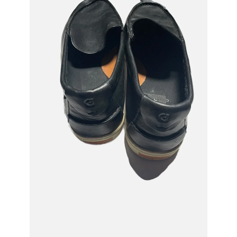Cole Haan Loafers Mens 13 Black Leather Slip On Casual Dress Moc Toe C216769